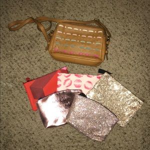Fossil Purse and 5 Ipsy Bags